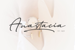 Anastacia: A Signature Font with Refined Laissez-Faire Appeal