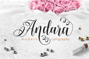 Andara: Elegant Calligraphy for Modern Design