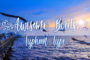 Awesome Birds: A Handwritten Font That Elevates Your Designs