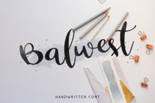 Discover the Elegance of Balwest: A Versatile Script Font for Creative Projects