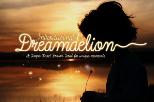 Dreamdelion: A Nostalgic Font for Creative Expression