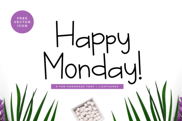 Happy Monday: A Versatile and Whimsical Font for Every Project