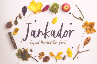 Jankador: A Handwritten Font for Stylish Design