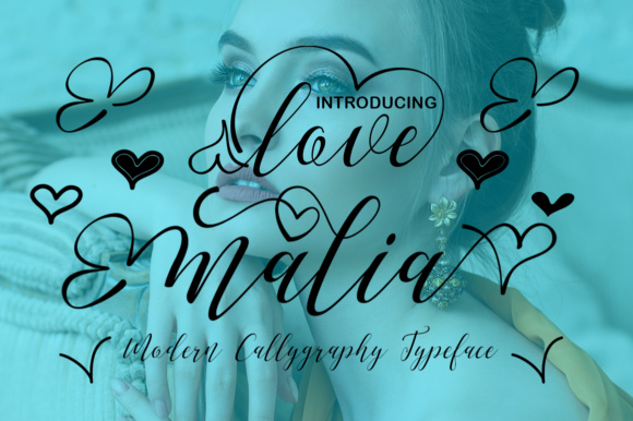 Love Malia: A Stylish Calligraphy Font for Creative Expression