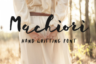 Machiori: A Handwritten Font for Creative Expression
