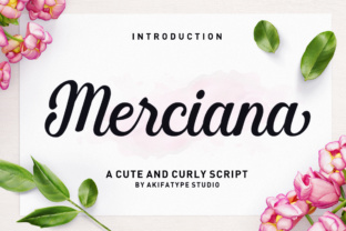 Merciana: A Versatile Script Font for Modern Design