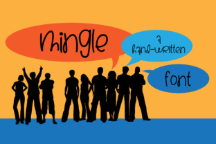 Mingle: A Casual Handwritten Font for Creative Expression