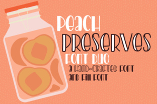 Peach Preserves: A Whimsical Font for Creative Expression