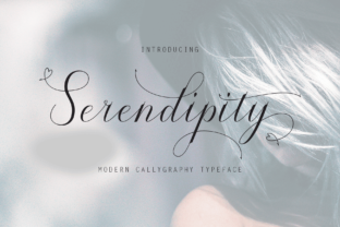 Serendipity: A Timeless Calligraphy Font