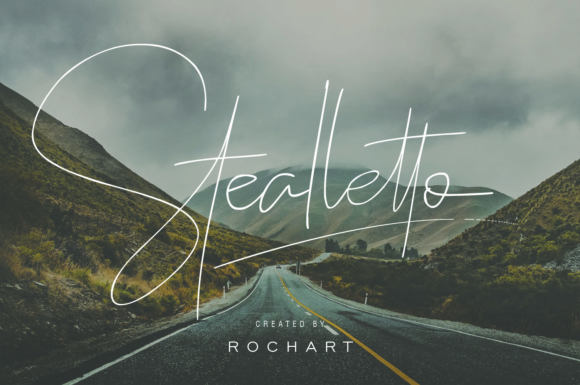 Stealletto: A Stylish Script for Creative Expression