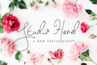 Studio Hand: A Signature Script Font