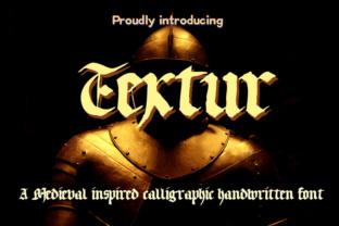 Textur: A Timeless Blackletter Font for Stylish Design