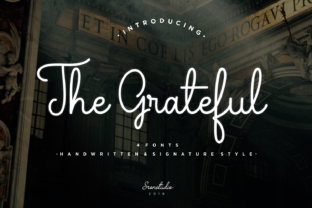 The Grateful: A Handwritten Font That Brings Personality to Modern Design