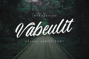 Vabeulit: A Handwritten Font for Modern Design