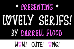 Why Lovely Serifs Is Perfect for Whimsical Love Letters